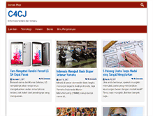 Tablet Screenshot of c4jc.org